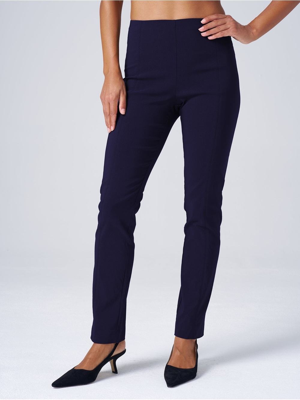 Franne Golde All Season Tapered Pant - Navy